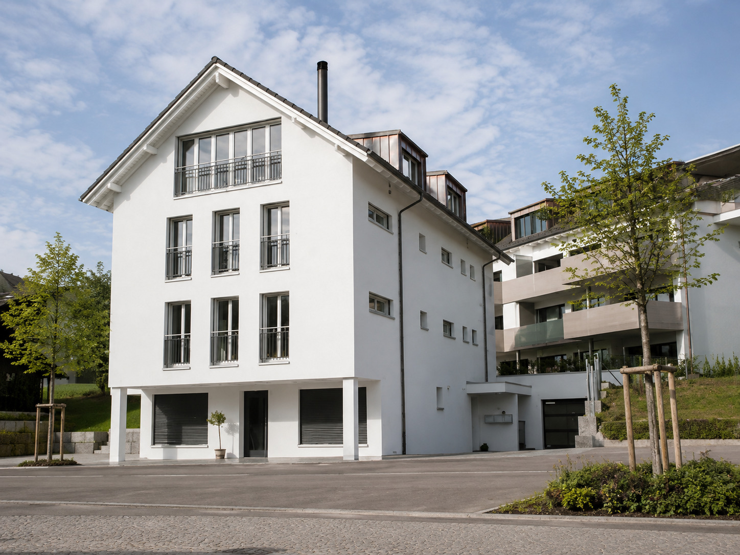 Referenz Zweifamilienhaus Oberwil Lieli